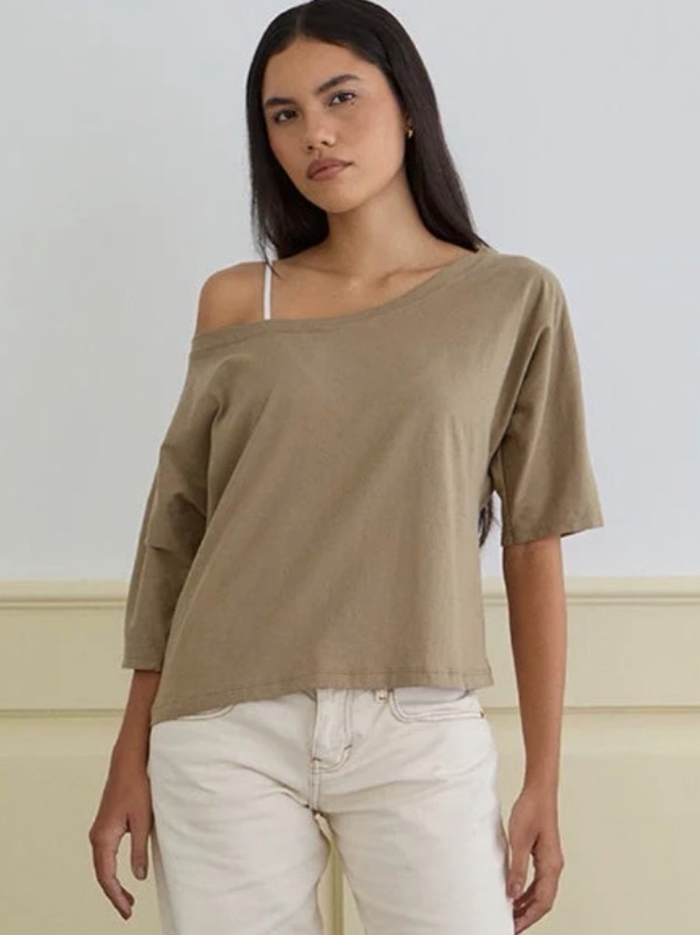Motel Rocks Off the Shoulder Top